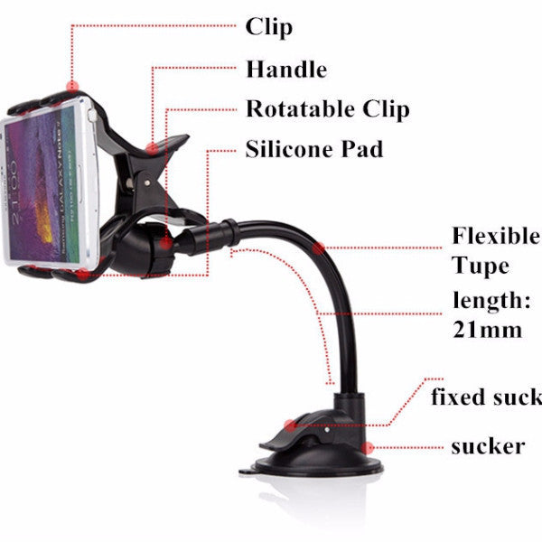 Universal Suction Cup Cell Phone Holder